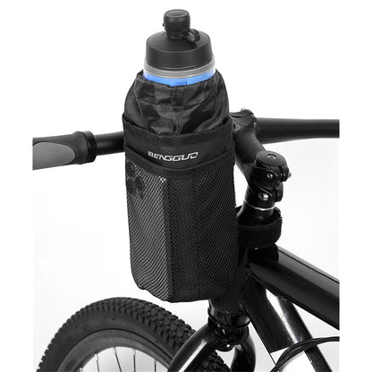 BENGGUO Bike Water Bottle Bag Handlebar Hanging Thermal Insulation Ice-Retaining Lightweight Portable Bicycle Front Bag